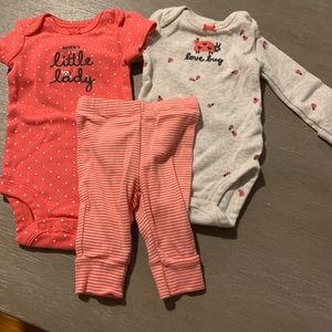 NEWBORN GIRL OUTFIT